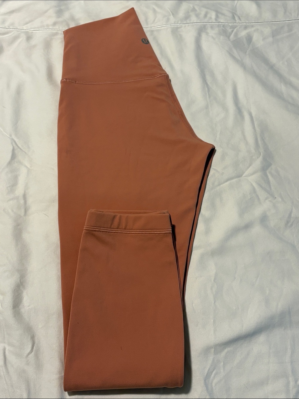 lululemon athletica Rust-Orange High-Rise Leggings